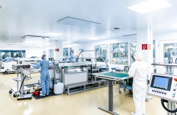 Technische Folien Serienanlauf & Produktion