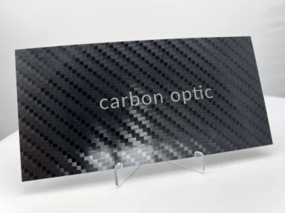 Carbon dead front effect