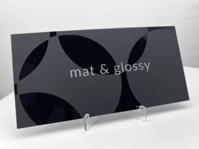 Mat & Glossy